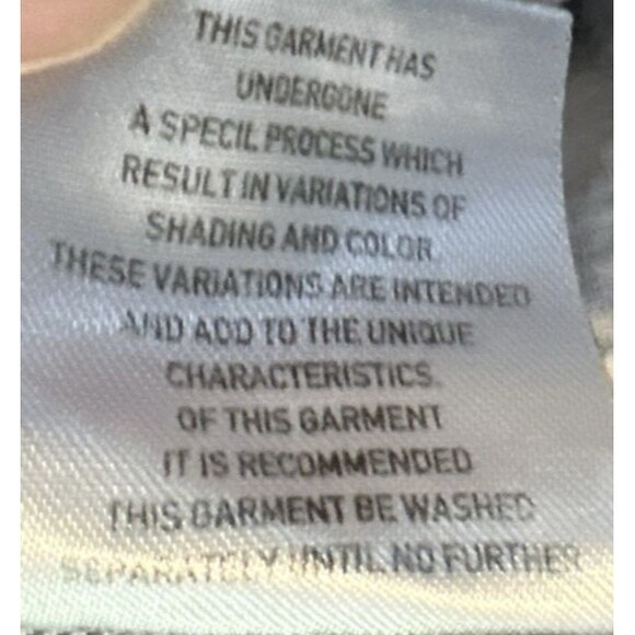 ArkeType Jeans Mens 38x32 Blue Acid Washed Dripped Ripped Distressed Stretch - Picture 16 of 16